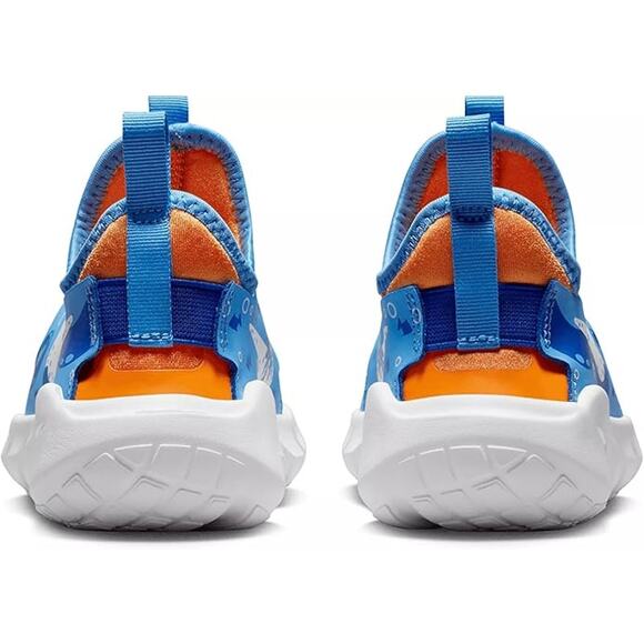 NWT Nike Flex Runner 2 Kids Running Shoes Blue/Summit White Size 1Y - Picture 4 of 5